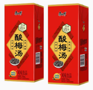 康师傅酸梅汤 纸盒装